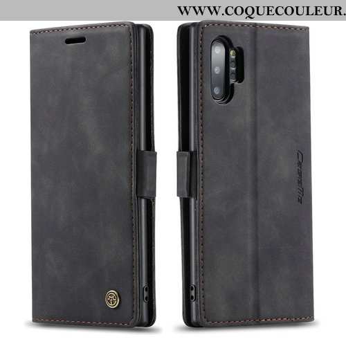 Housse Samsung Galaxy Note 10+ Cuir Carte Protection, Étui Samsung Galaxy Note 10+ Mode Personnalité