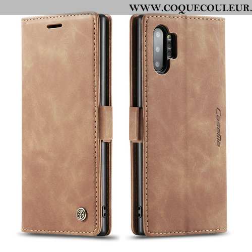 Housse Samsung Galaxy Note 10+ Cuir Carte Protection, Étui Samsung Galaxy Note 10+ Mode Personnalité