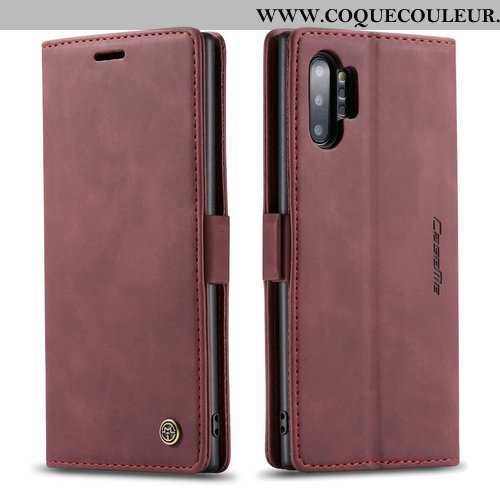 Housse Samsung Galaxy Note 10+ Cuir Carte Protection, Étui Samsung Galaxy Note 10+ Mode Personnalité