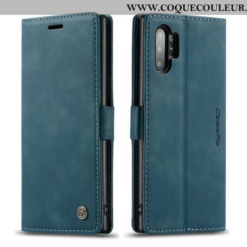 Housse Samsung Galaxy Note 10+ Cuir Carte Protection, Étui Samsung Galaxy Note 10+ Mode Personnalité