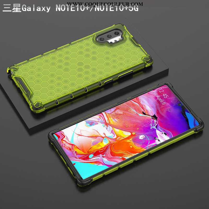 Housse Samsung Galaxy Note 10+ Tendance Étui Transparent, Samsung Galaxy Note 10+ Légère Téléphone P