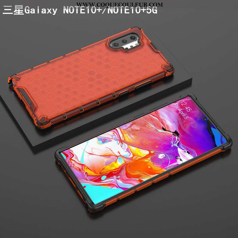 Housse Samsung Galaxy Note 10+ Tendance Étui Transparent, Samsung Galaxy Note 10+ Légère Téléphone P