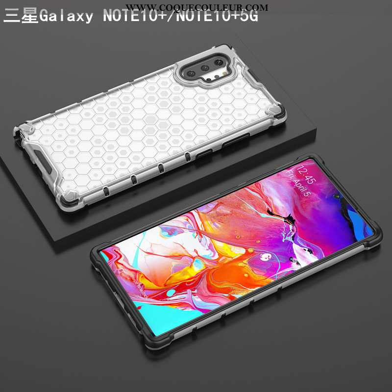 Housse Samsung Galaxy Note 10+ Tendance Étui Transparent, Samsung Galaxy Note 10+ Légère Téléphone P