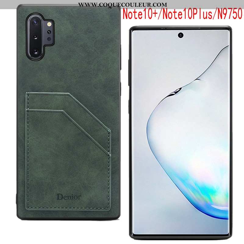 Housse Samsung Galaxy Note 10+ Fluide Doux Incassable Légère, Étui Samsung Galaxy Note 10+ Protectio