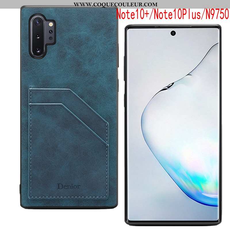 Housse Samsung Galaxy Note 10+ Fluide Doux Incassable Légère, Étui Samsung Galaxy Note 10+ Protectio