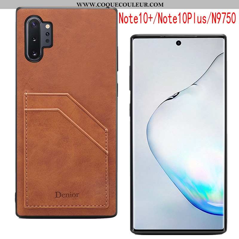 Housse Samsung Galaxy Note 10+ Fluide Doux Incassable Légère, Étui Samsung Galaxy Note 10+ Protectio