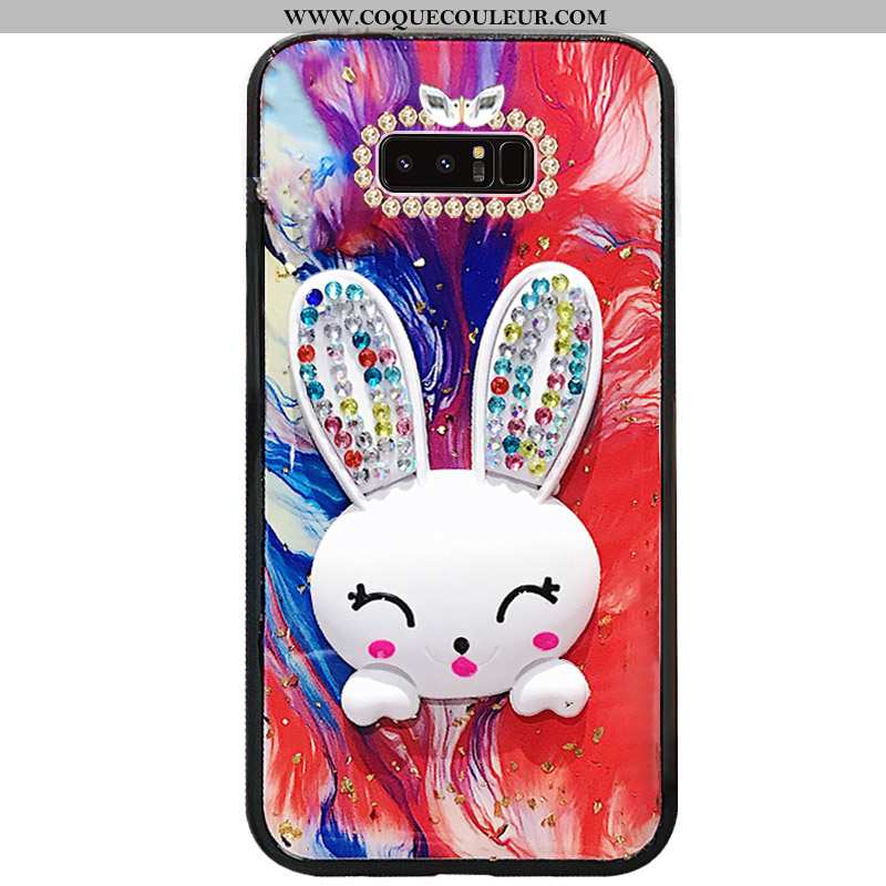 Coque Samsung Galaxy Note 8 Protection Mode Créatif, Housse Samsung Galaxy Note 8 Incruster Strass T