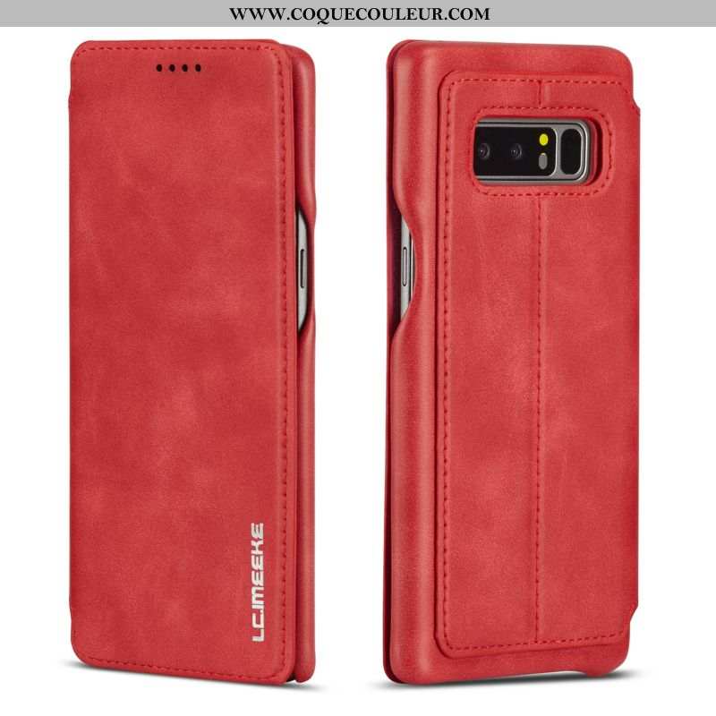 Étui Samsung Galaxy Note 8 Protection Membrane, Coque Samsung Galaxy Note 8 Ornements Suspendus Roug