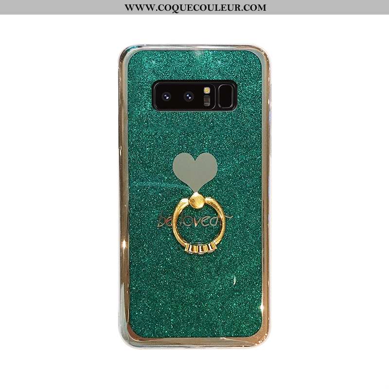 Housse Samsung Galaxy Note 8 Protection Nouveau Vert, Étui Samsung Galaxy Note 8 Créatif Tendance Ve