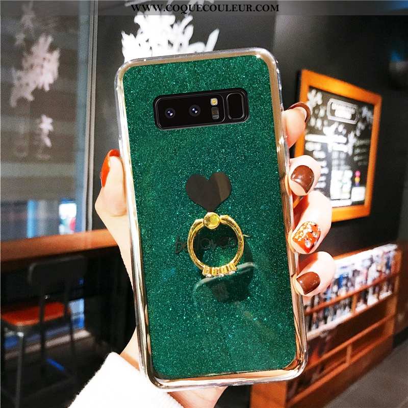 Housse Samsung Galaxy Note 8 Protection Nouveau Vert, Étui Samsung Galaxy Note 8 Créatif Tendance Ve