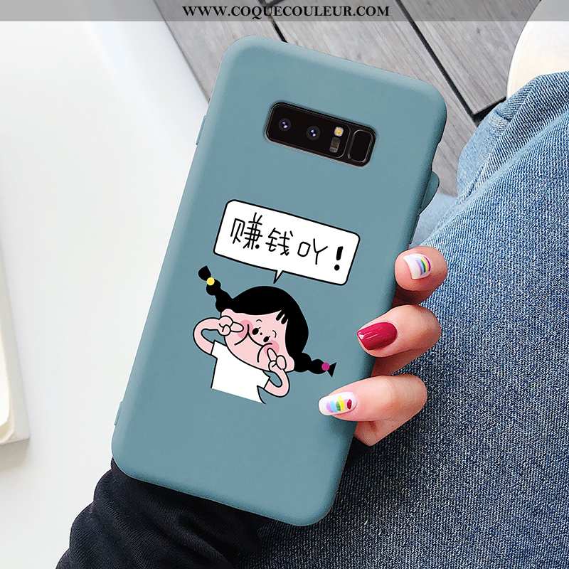 Étui Samsung Galaxy Note 8 Dessin Animé Protection Fluide Doux, Coque Samsung Galaxy Note 8 Charmant