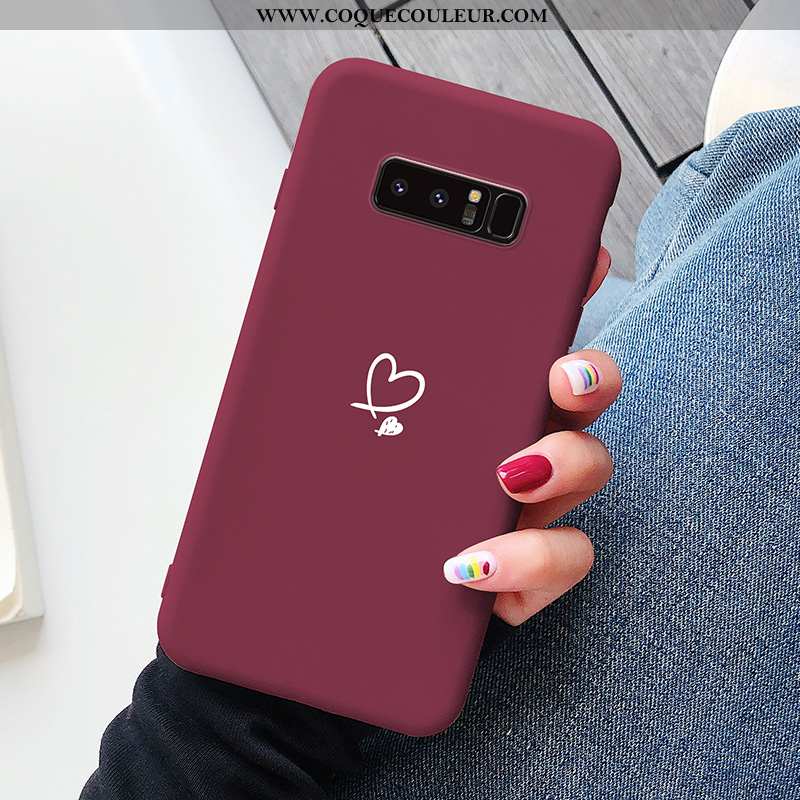 Coque Samsung Galaxy Note 8 Protection Amoureux Tendance, Housse Samsung Galaxy Note 8 Personnalité 