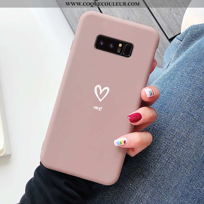 Coque Samsung Galaxy Note 8 Protection Amoureux Tendance, Housse Samsung Galaxy Note 8 Personnalité 