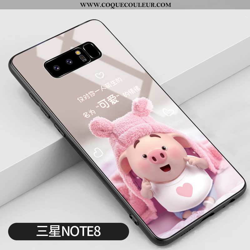 Housse Samsung Galaxy Note 8 Tendance Personnalité Difficile, Étui Samsung Galaxy Note 8 Silicone Té