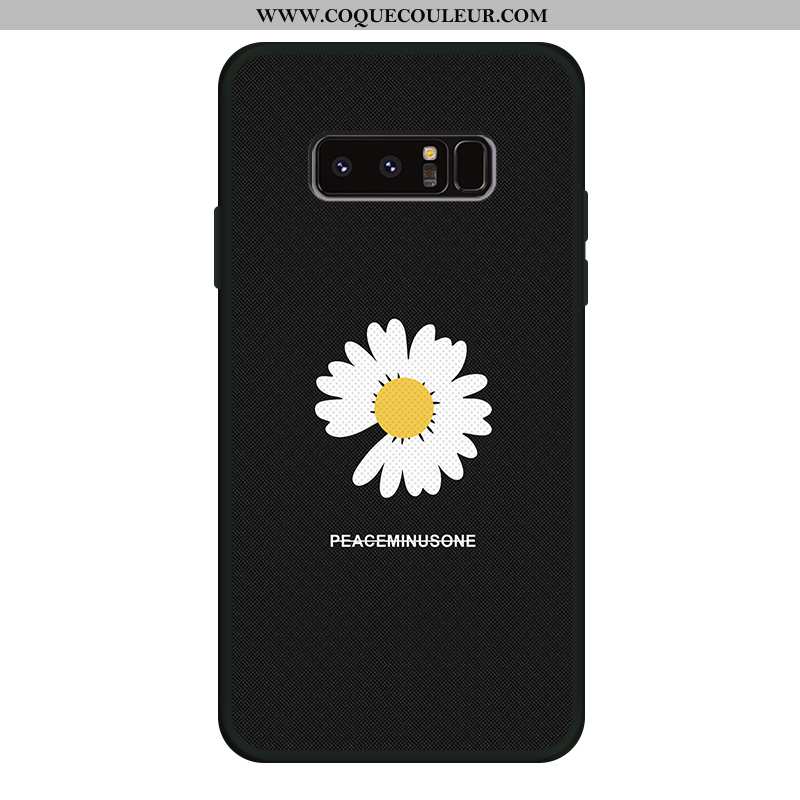 Housse Samsung Galaxy Note 8 Fluide Doux Amoureux Incassable, Étui Samsung Galaxy Note 8 Silicone Cr