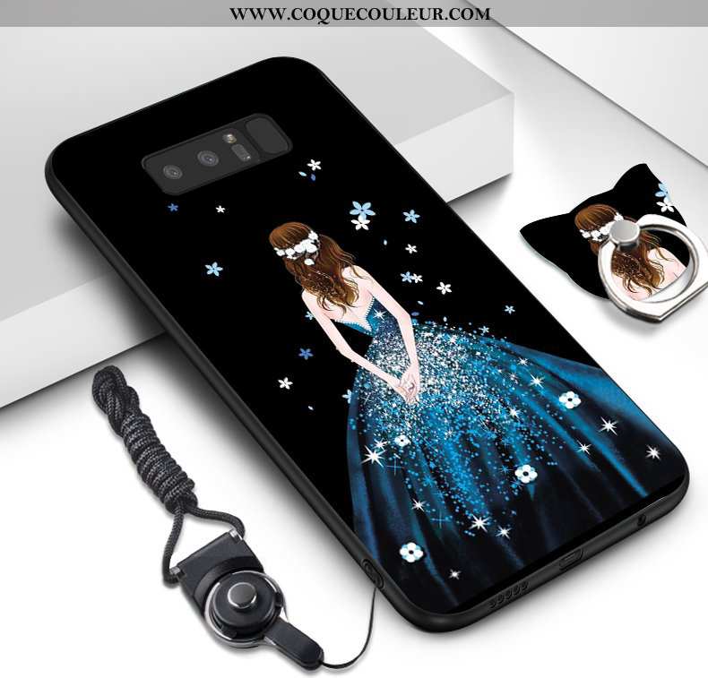 Étui Samsung Galaxy Note 8 Dessin Animé Silicone Incassable, Coque Samsung Galaxy Note 8 Fluide Doux