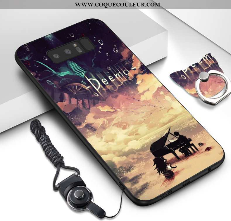 Étui Samsung Galaxy Note 8 Dessin Animé Silicone Incassable, Coque Samsung Galaxy Note 8 Fluide Doux