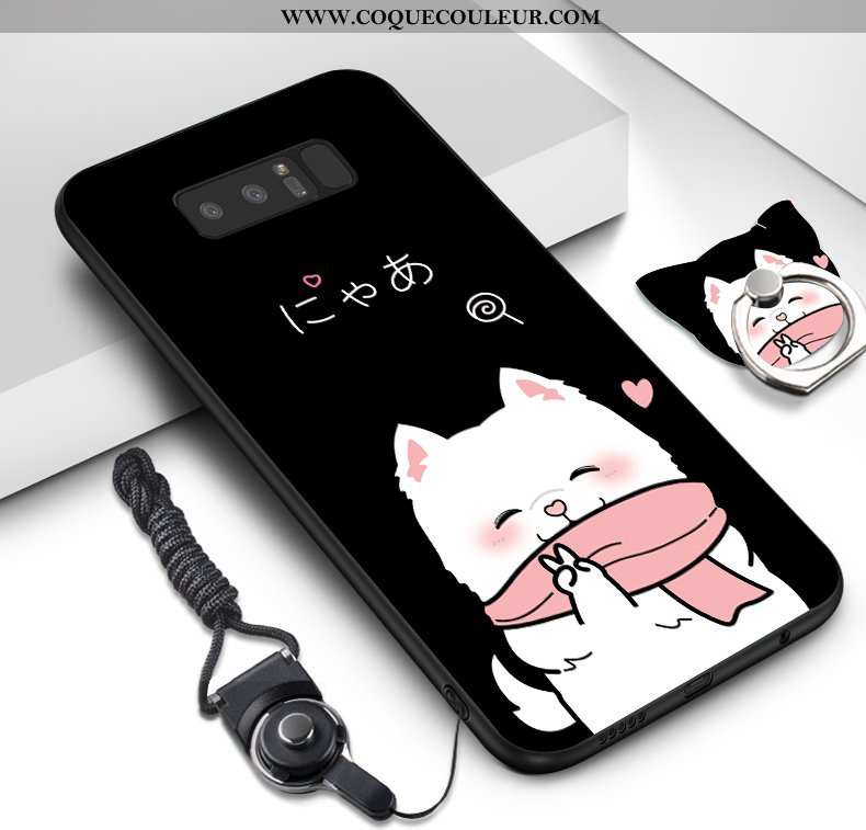 Étui Samsung Galaxy Note 8 Dessin Animé Silicone Incassable, Coque Samsung Galaxy Note 8 Fluide Doux