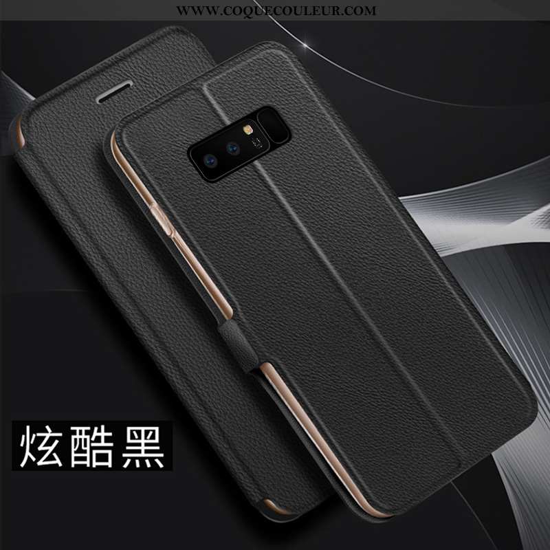 Étui Samsung Galaxy Note 8 Tendance Tout Compris, Coque Samsung Galaxy Note 8 Cuir Incassable Rose