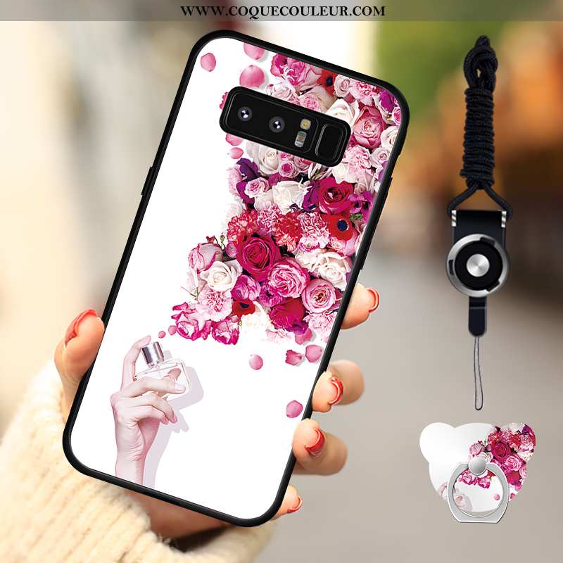 Housse Samsung Galaxy Note 8 Protection Coque Incassable, Étui Samsung Galaxy Note 8 Rose Téléphone 