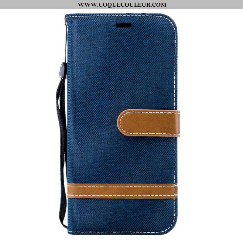 Étui Samsung Galaxy Note 9 Portefeuille En Denim Téléphone Portable, Coque Samsung Galaxy Note 9 Cui