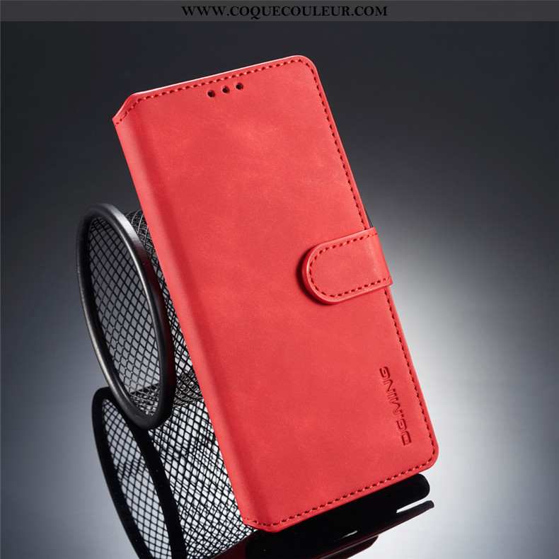 Étui Samsung Galaxy Note 9 Cuir Carte Téléphone Portable, Coque Samsung Galaxy Note 9 Fluide Doux Ét