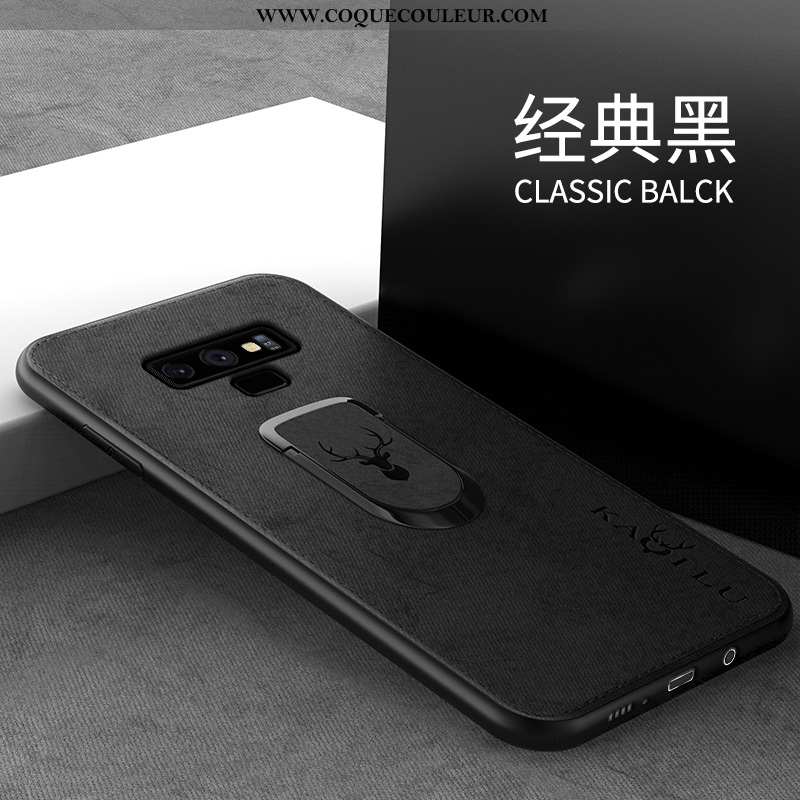 Housse Samsung Galaxy Note 9 Silicone Tendance Gris, Étui Samsung Galaxy Note 9 Protection Créatif G