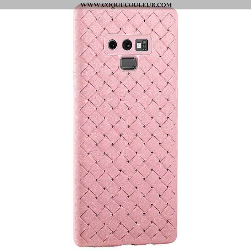 Coque Samsung Galaxy Note 9 Silicone Tissage Fluide Doux, Housse Samsung Galaxy Note 9 Protection Vi