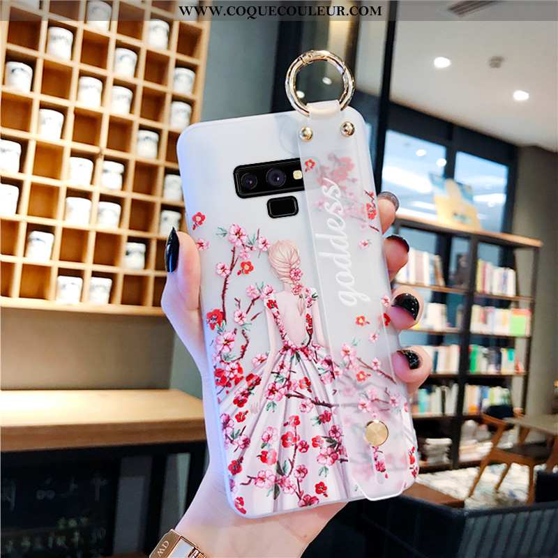 Étui Samsung Galaxy Note 9 Personnalité Rose Nouveau, Coque Samsung Galaxy Note 9 Créatif Protection