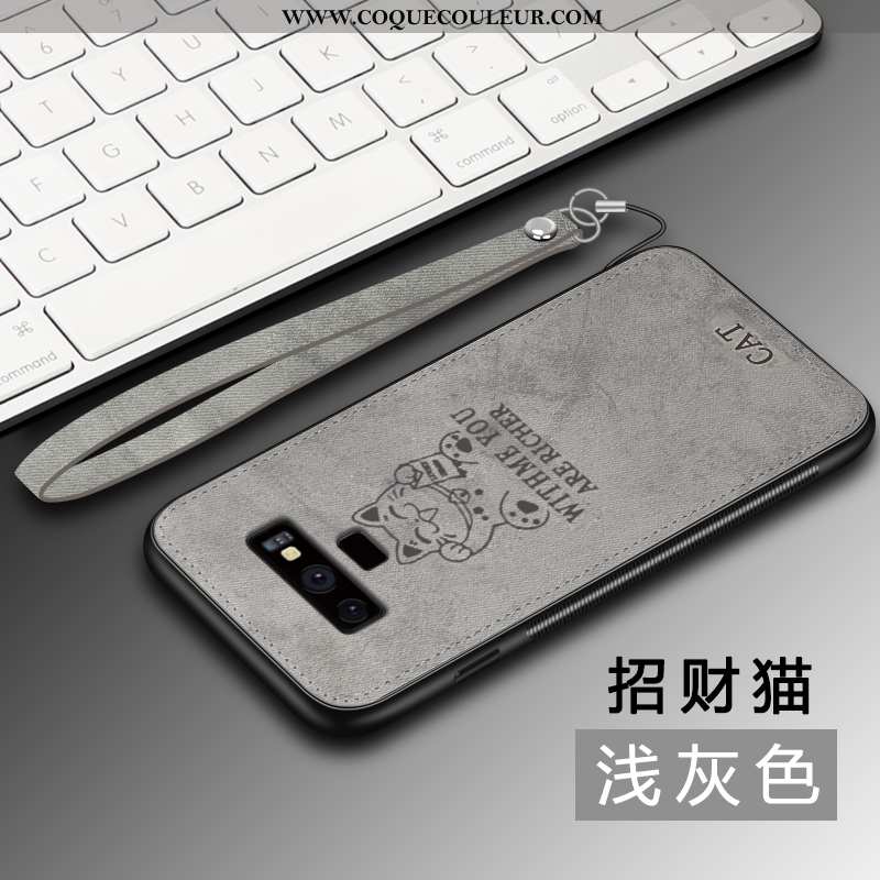 Étui Samsung Galaxy Note 9 Tendance Net Rouge Protection, Coque Samsung Galaxy Note 9 Légère