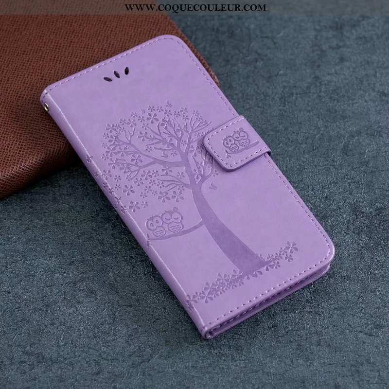 Housse Samsung Galaxy Note20 Cuir Étui Housse, Samsung Galaxy Note20 Fluide Doux Coque Violet