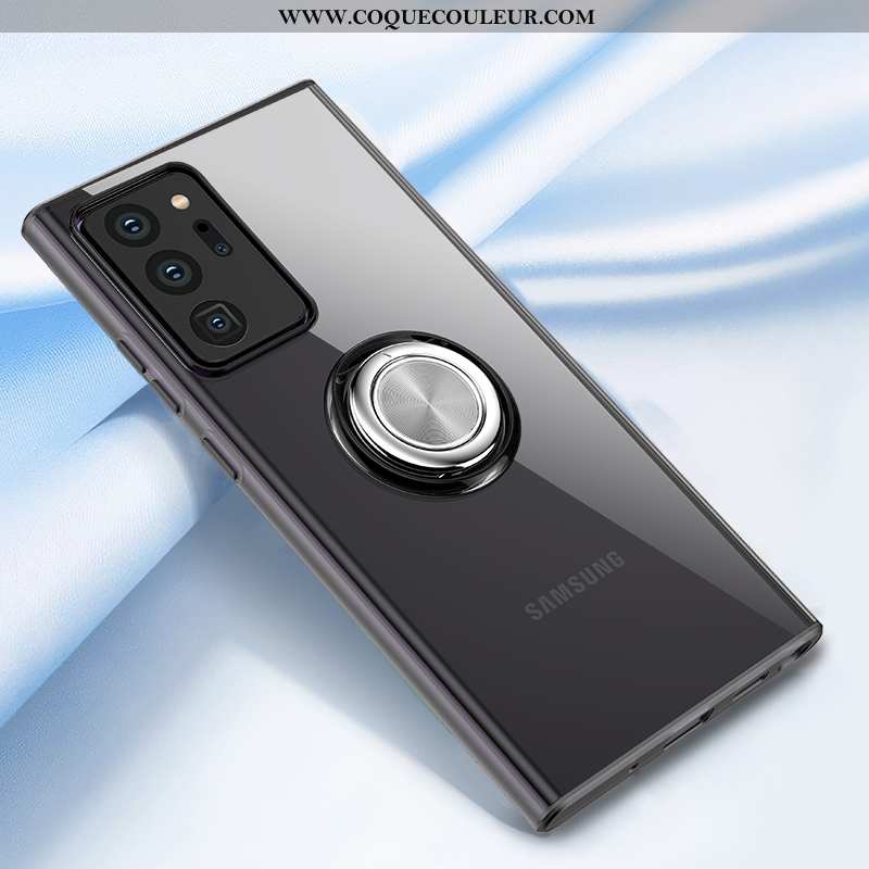 Étui Samsung Galaxy Note20 Ultra Silicone Luxe Magnétisme, Coque Samsung Galaxy Note20 Ultra Transpa