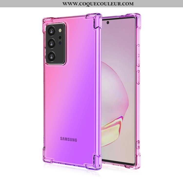 Étui Samsung Galaxy Note20 Ultra Ballon Incassable Violet, Coque Samsung Galaxy Note20 Ultra Tout Co