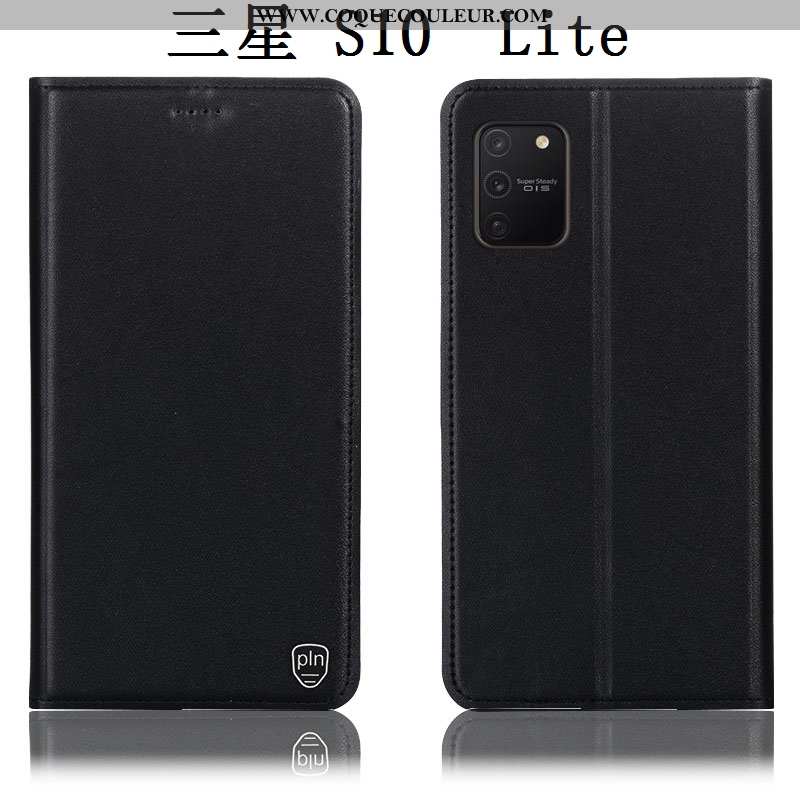 Coque Samsung Galaxy S10 Lite Cuir Véritable Tout Compris, Housse Samsung Galaxy S10 Lite Protection