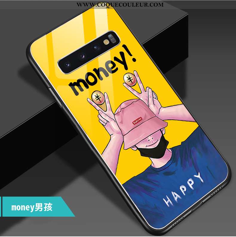 Étui Samsung Galaxy S10 Dessin Animé Personnalité Téléphone Portable, Coque Samsung Galaxy S10 Tenda