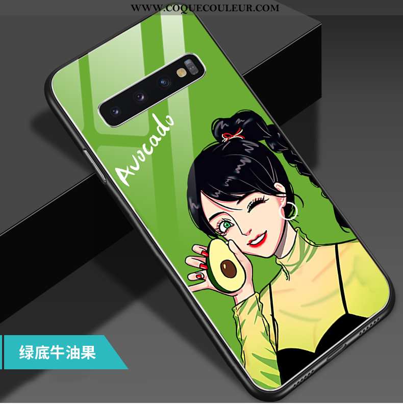 Étui Samsung Galaxy S10 Dessin Animé Personnalité Téléphone Portable, Coque Samsung Galaxy S10 Tenda