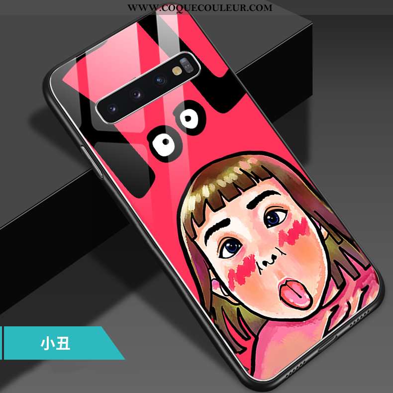 Étui Samsung Galaxy S10 Dessin Animé Personnalité Téléphone Portable, Coque Samsung Galaxy S10 Tenda