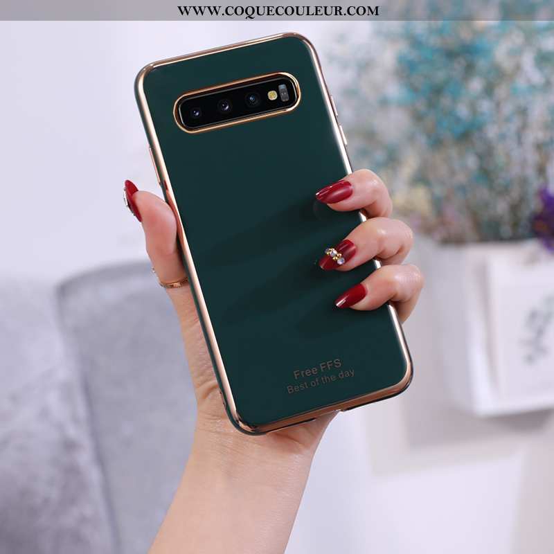 Étui Samsung Galaxy S10 Mode Ultra Téléphone Portable, Coque Samsung Galaxy S10 Protection Bleu