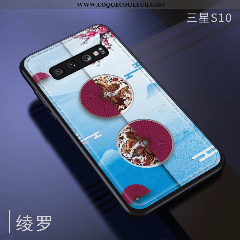 Coque Samsung Galaxy S10 Modèle Fleurie Protection Qualité, Housse Samsung Galaxy S10 Fluide Doux St