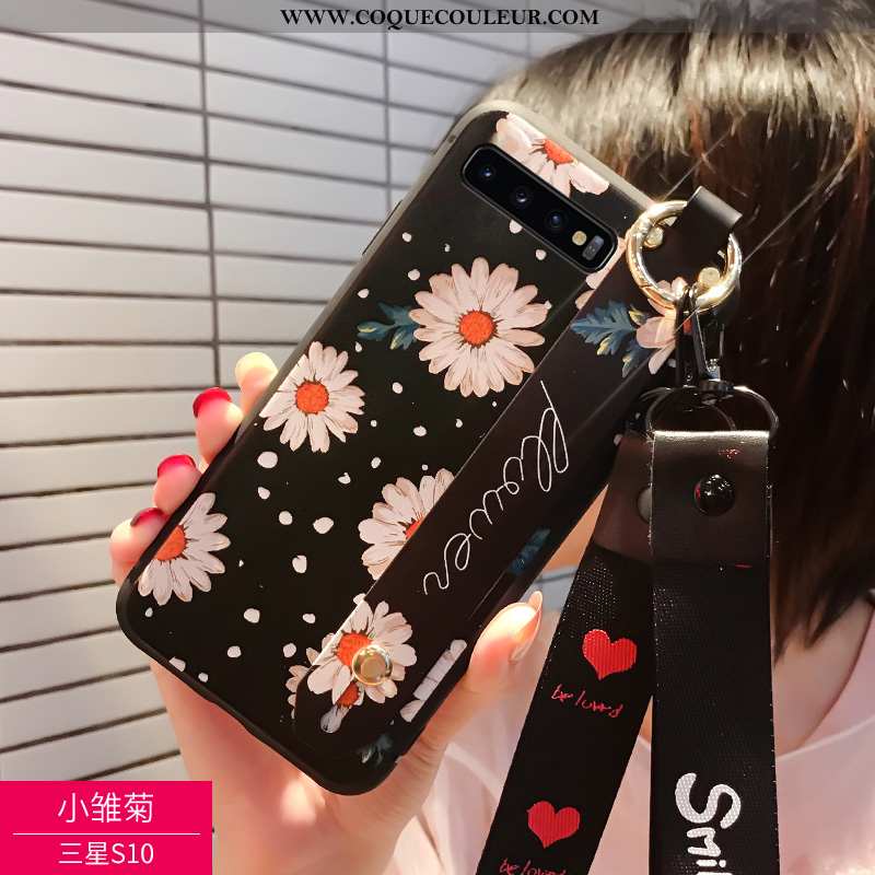 Coque Samsung Galaxy S10 Délavé En Daim Incassable Étui, Housse Samsung Galaxy S10 Personnalité 2020