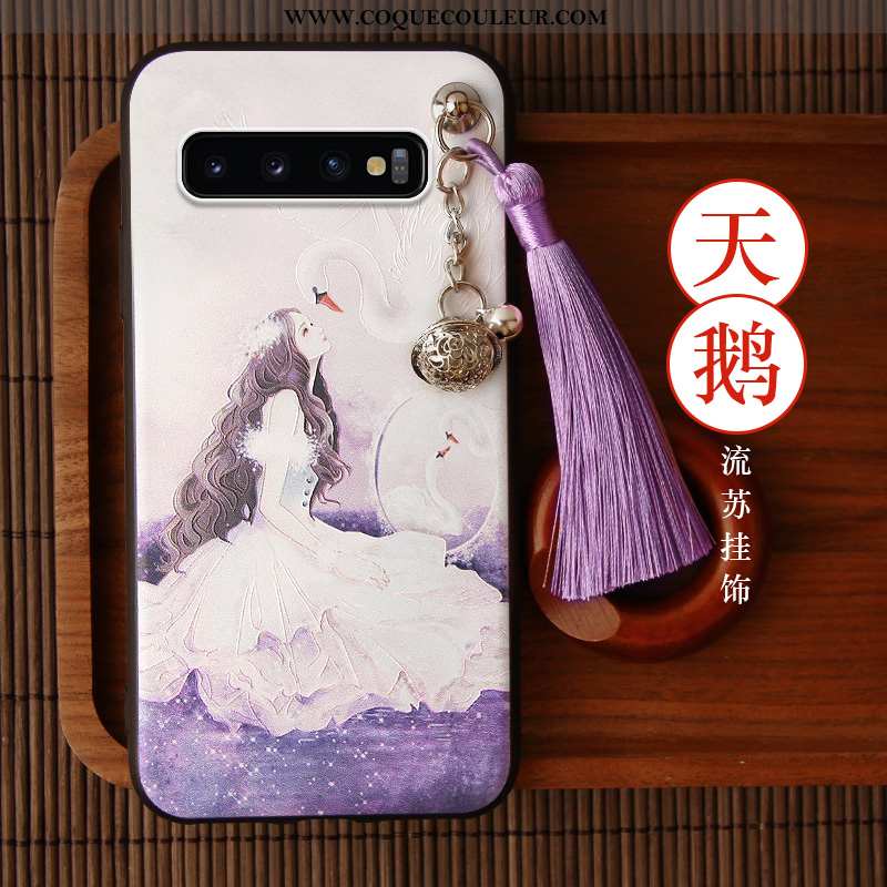 Coque Samsung Galaxy S10 Créatif Personnalité Tout Compris, Housse Samsung Galaxy S10 Tendance Étoil