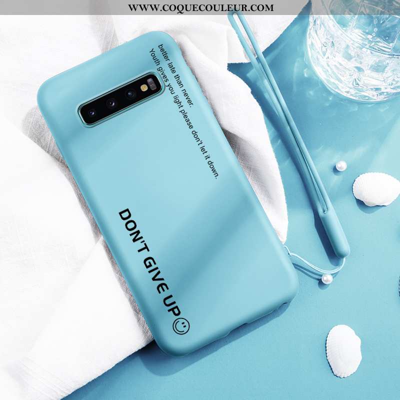 Housse Samsung Galaxy S10 Protection Personnalité Légère, Étui Samsung Galaxy S10 Ornements Suspendu