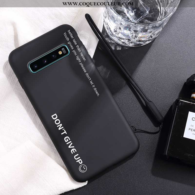 Housse Samsung Galaxy S10 Protection Personnalité Légère, Étui Samsung Galaxy S10 Ornements Suspendu