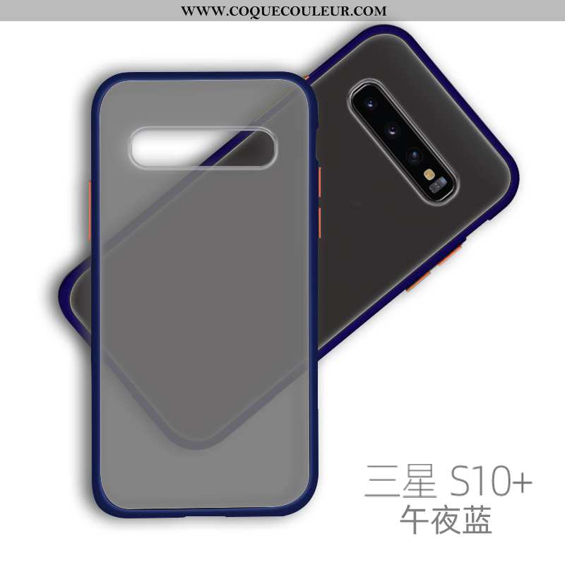 Coque Samsung Galaxy S10+ Silicone Vent Nouveau, Housse Samsung Galaxy S10+ Protection Difficile Ver