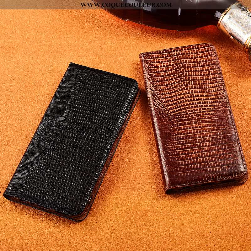 Étui Samsung Galaxy S10e Cuir Véritable Coque Protection, Samsung Galaxy S10e Cuir Nouveau Noir