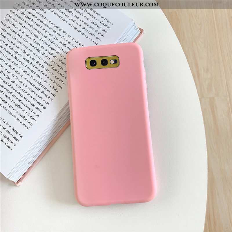 Coque Samsung Galaxy S10e Silicone Téléphone Portable Couleur Unie, Housse Samsung Galaxy S10e Mode 