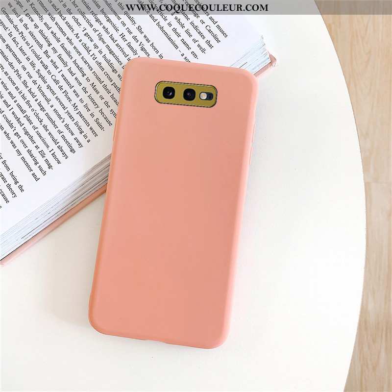 Coque Samsung Galaxy S10e Silicone Téléphone Portable Couleur Unie, Housse Samsung Galaxy S10e Mode 