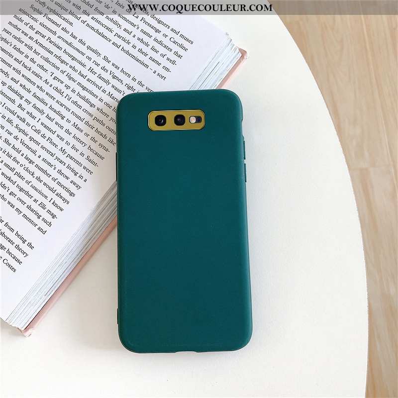 Coque Samsung Galaxy S10e Silicone Téléphone Portable Couleur Unie, Housse Samsung Galaxy S10e Mode 