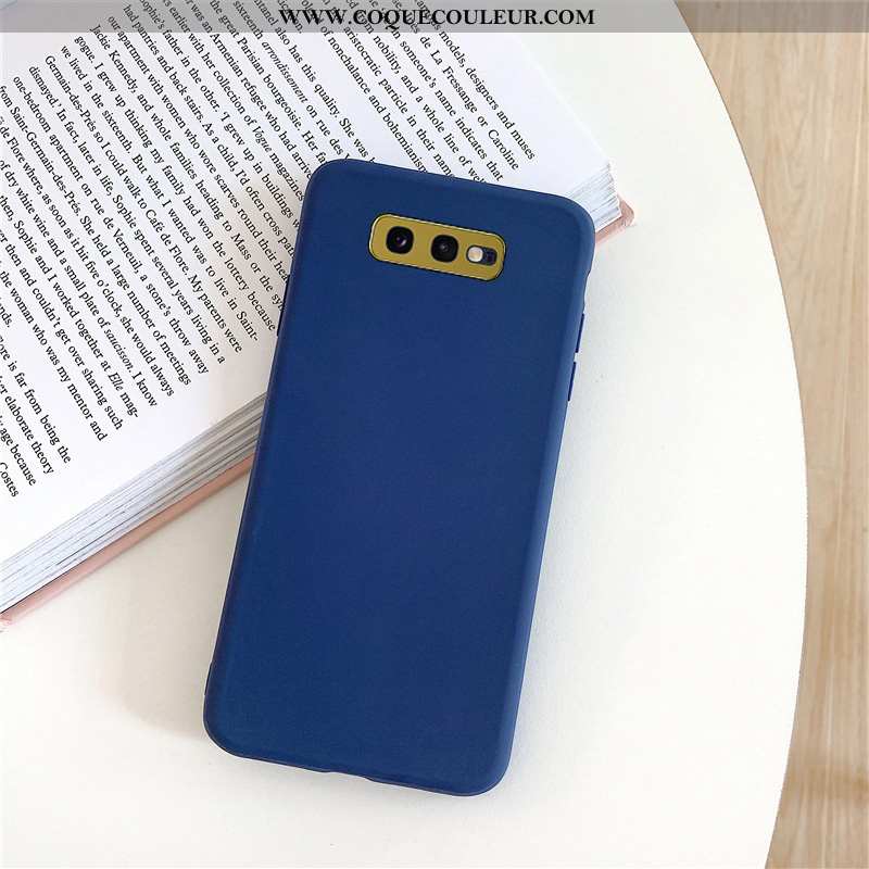 Coque Samsung Galaxy S10e Silicone Téléphone Portable Couleur Unie, Housse Samsung Galaxy S10e Mode 