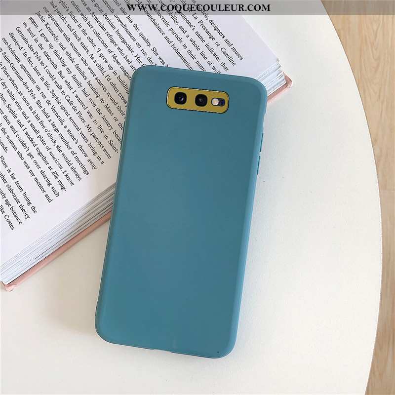 Coque Samsung Galaxy S10e Silicone Téléphone Portable Couleur Unie, Housse Samsung Galaxy S10e Mode 